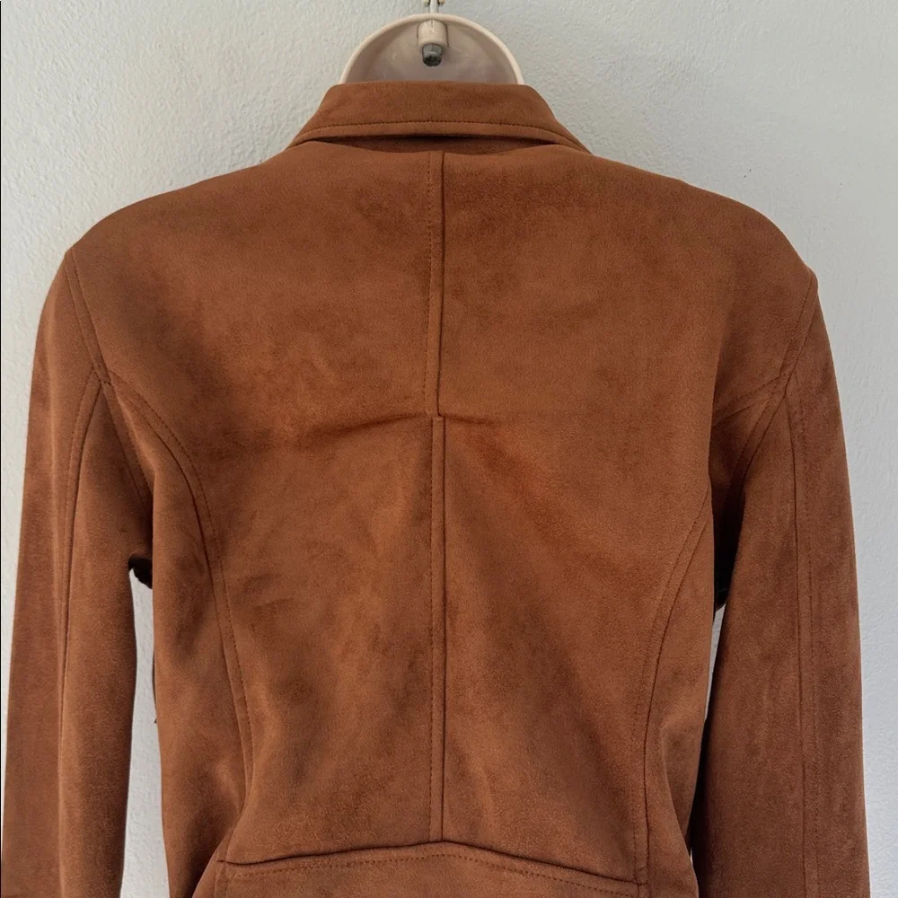 26 international sunset lane brown suede jacket size small - Picture 11 of 16